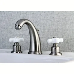 Kingston Brass Victorian 8-Inch Widespread Two-Handle Bathroom Faucet