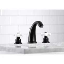 Kingston Brass Victorian 8-Inch Widespread Two-Handle Bathroom Faucet