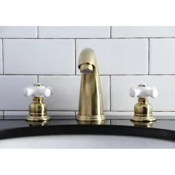 Kingston Brass Victorian 8-Inch Widespread Two-Handle Bathroom Faucet
