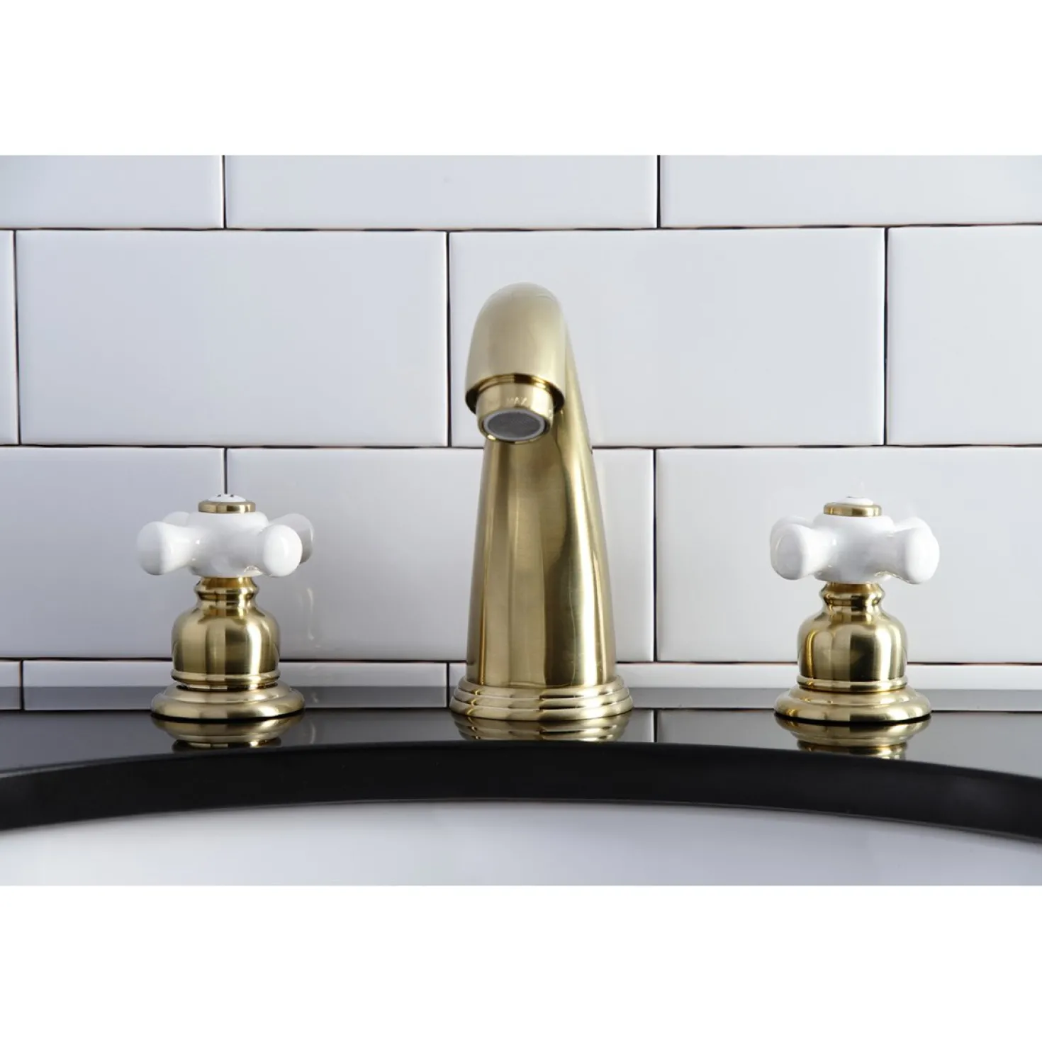 Kingston Brass Victorian 8-Inch Widespread Two-Handle Bathroom Faucet