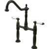 Kingston Brass Victorian Lever-Handle Vessel Sink Faucet