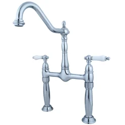 Kingston Brass Victorian Lever-Handle Vessel Sink Faucet