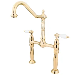 Kingston Brass Victorian Lever-Handle Vessel Sink Faucet