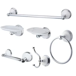 Kingston Brass Victorian 6 Piece Bathroom Accessory Set