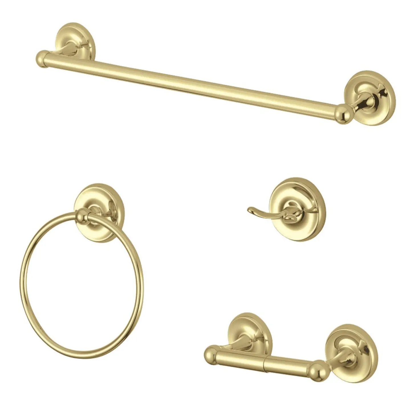 Kingston Brass Victorian 4-Piece Bathroom Accessory Set