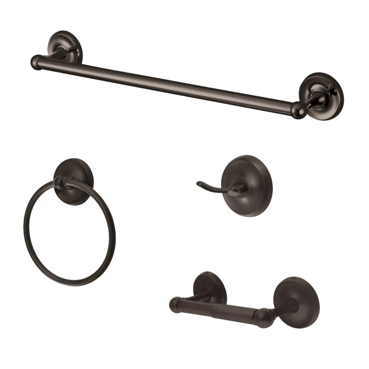 Kingston Brass Victorian 4-Piece Bathroom Accessory Set