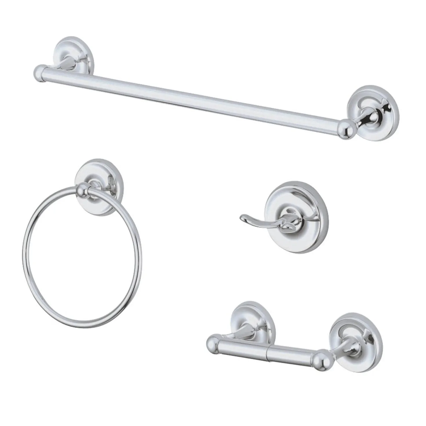 Kingston Brass Victorian 4-Piece Bathroom Accessory Set