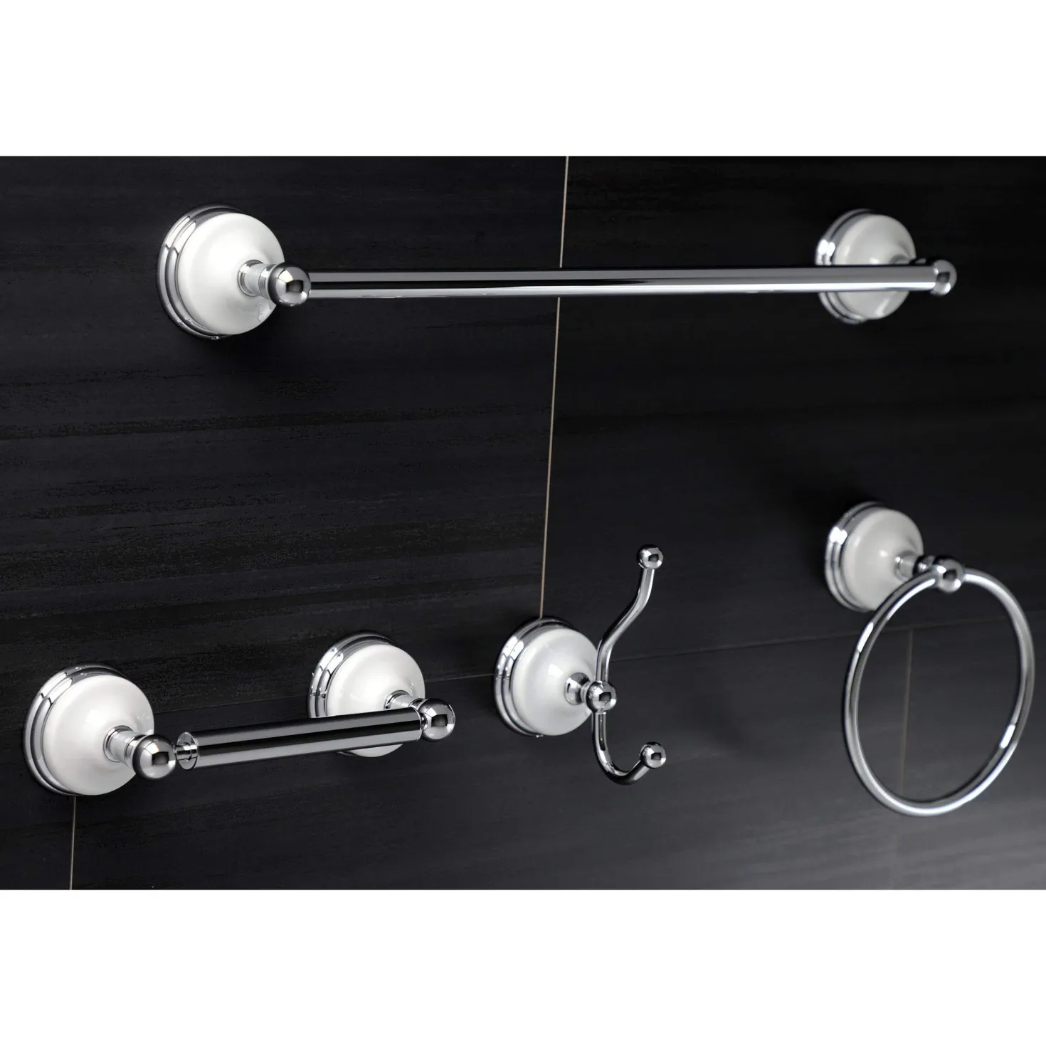 Kingston Brass Victorian 4-Piece 18" Bathroom Hardware