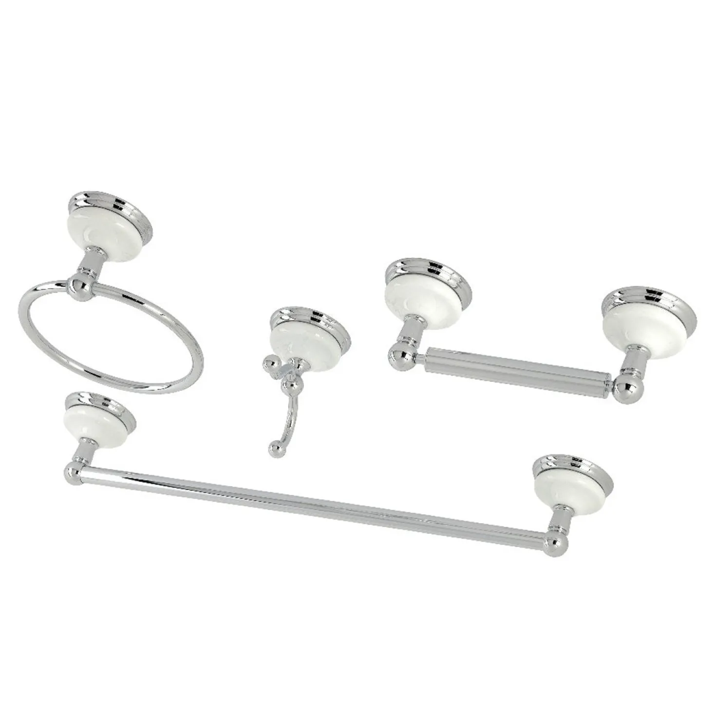 Kingston Brass Victorian 4-Piece 18" Bathroom Hardware