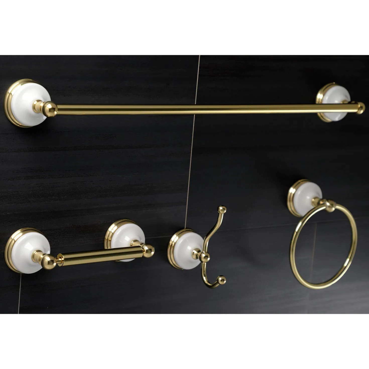 Kingston Brass Victorian 4-Piece 24" Bathroom Hardware