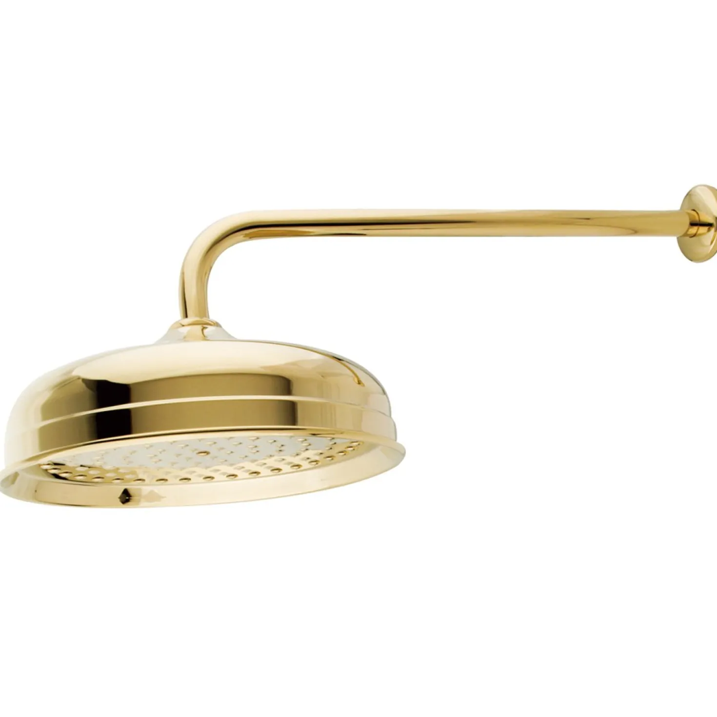 Kingston Brass Victorian 10" Shower Head with 17" Shower Arm