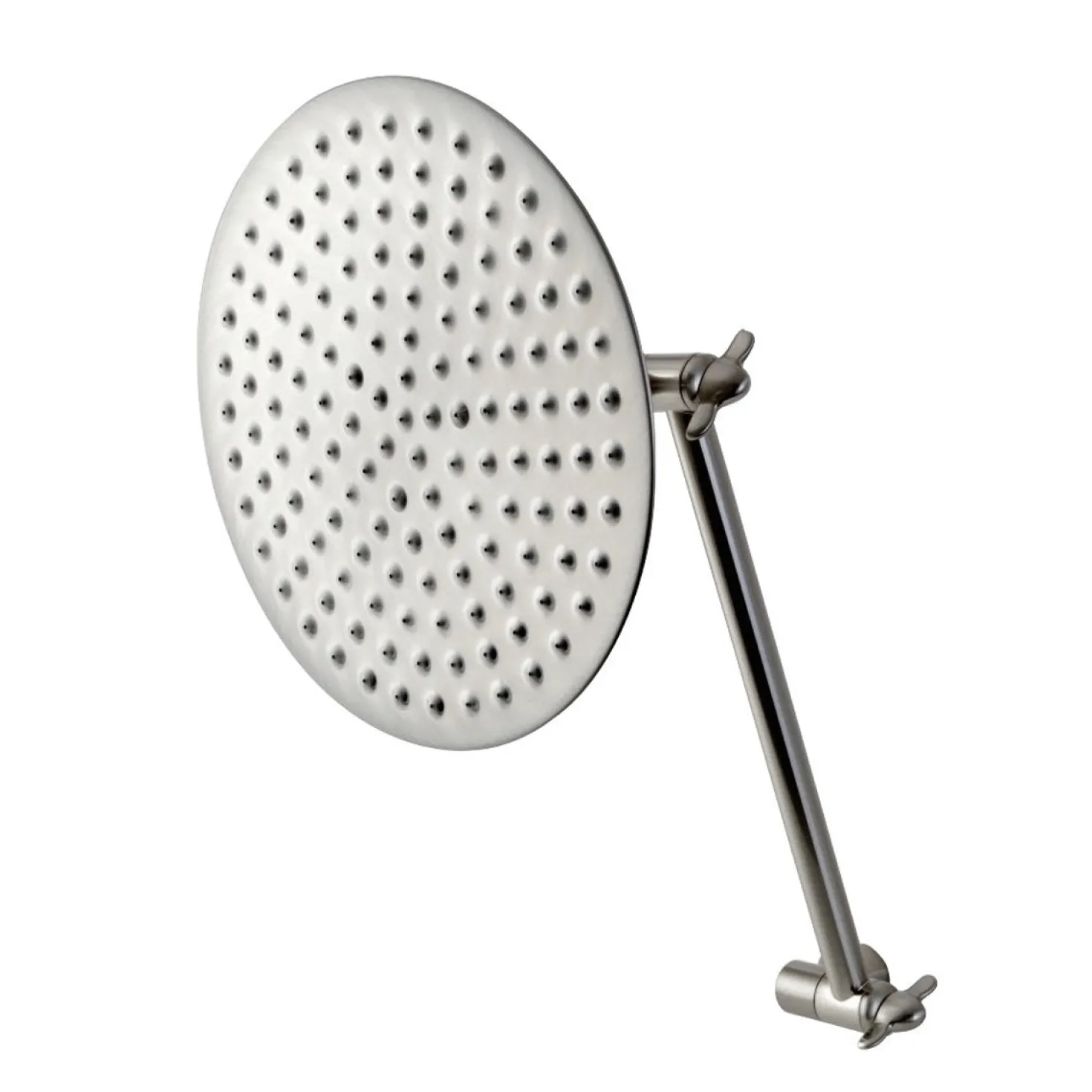Kingston Brass Victorian Showerhead and High Low Adjustable Arm In Retail Packaging