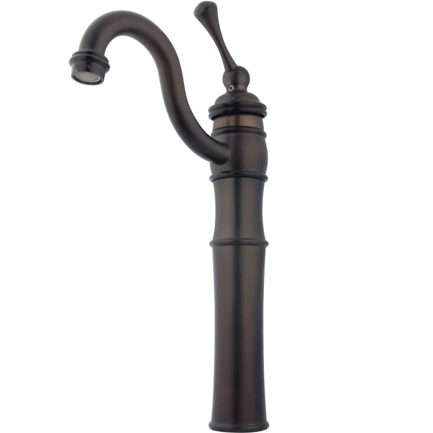Kingston Brass Victorian Single Handle Vessel Sink Faucet with Optional Cover Plate