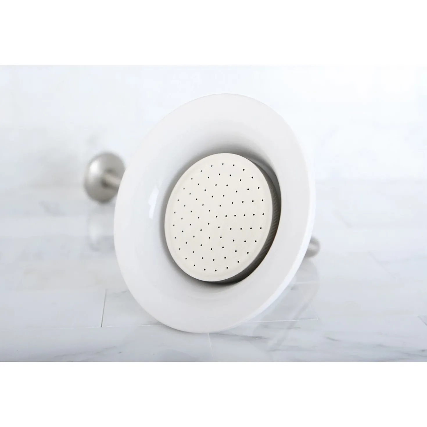 Kingston Brass Victorian Sunflower Showerhead with 12" Shower Arm Combo