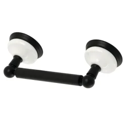 Kingston Brass Victorian Toilet Paper Holder in Matte Black