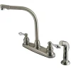 Kingston Brass Victorian Two-Handle Centerset Kitchen Faucet