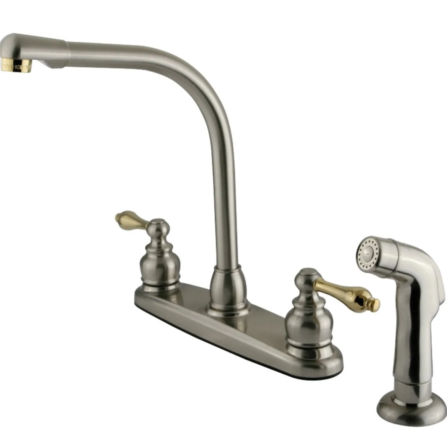 Kingston Brass Victorian Two-Handle Centerset Kitchen Faucet