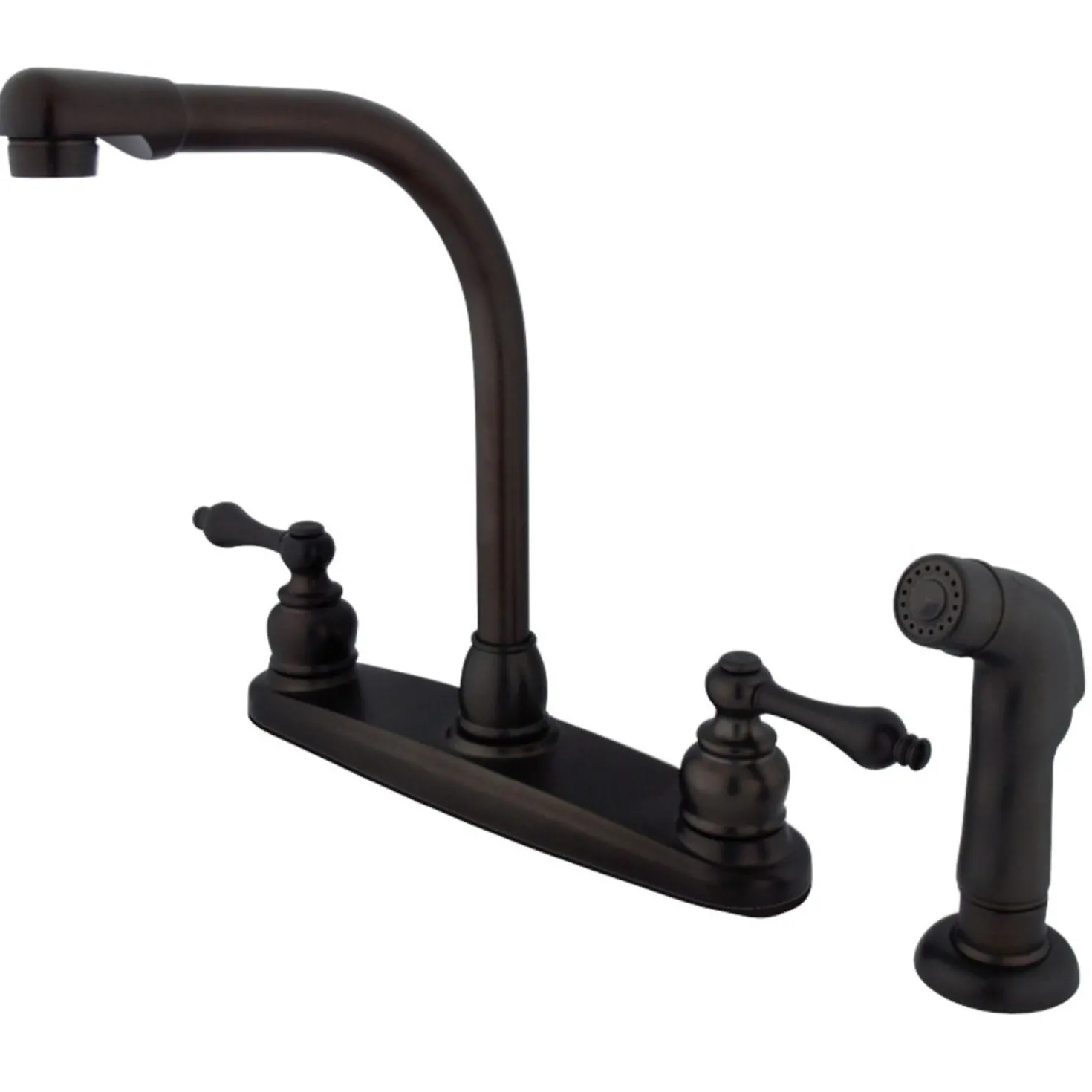 Kingston Brass Victorian Two-Handle Centerset Kitchen Faucet