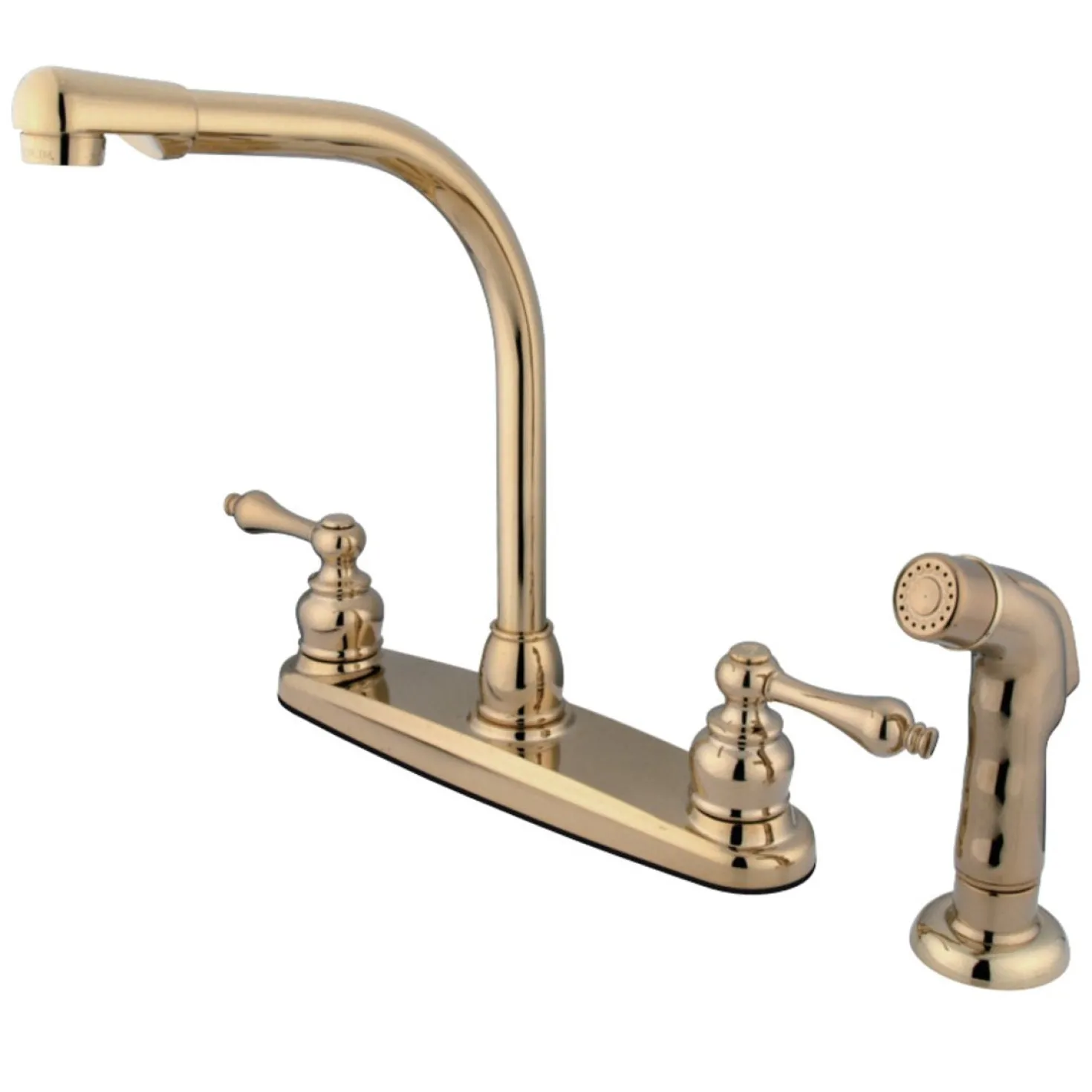 Kingston Brass Victorian Two-Handle Centerset Kitchen Faucet