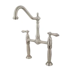 Kingston Brass Victorian Two Handle Vessel Sink Faucet