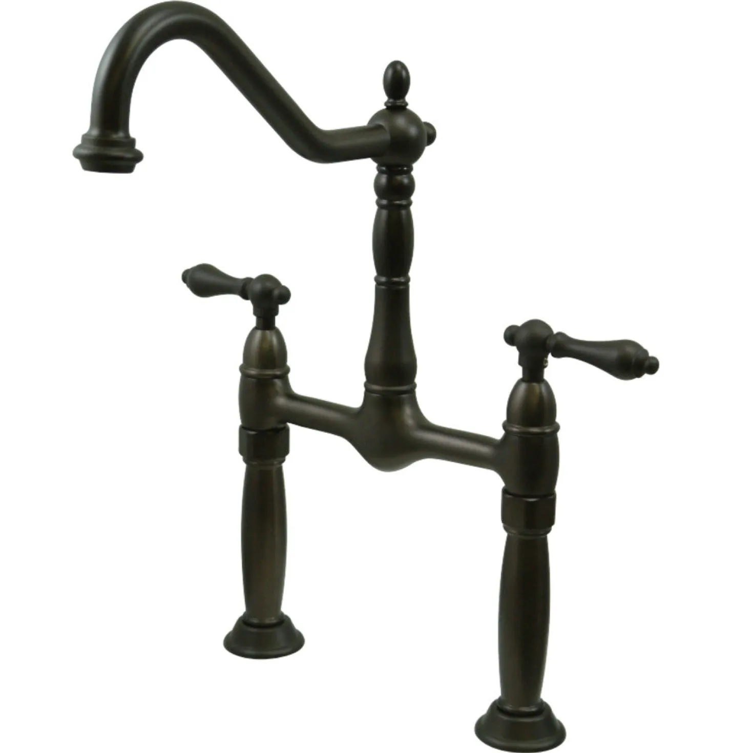 Kingston Brass Victorian Two Handle Vessel Sink Faucet