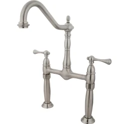 Kingston Brass Victorian Two-Hole Vessel Sink Faucet