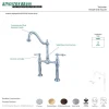 Kingston Brass Victorian Two-Handle Vessel Sink Faucet