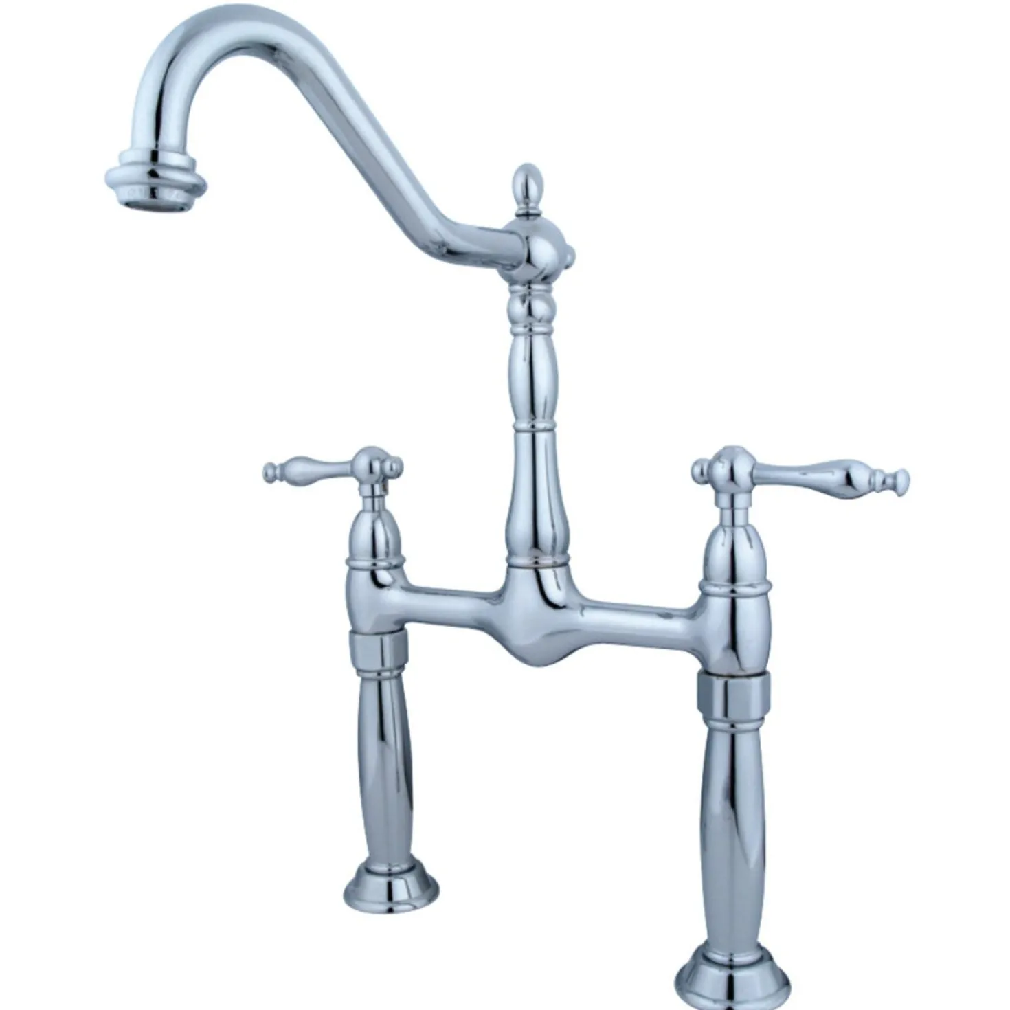Kingston Brass Victorian Two-Handle Vessel Sink Faucet