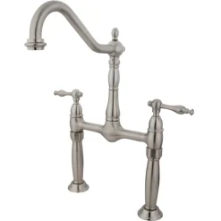 Kingston Brass Victorian Two-Handle Vessel Sink Faucet