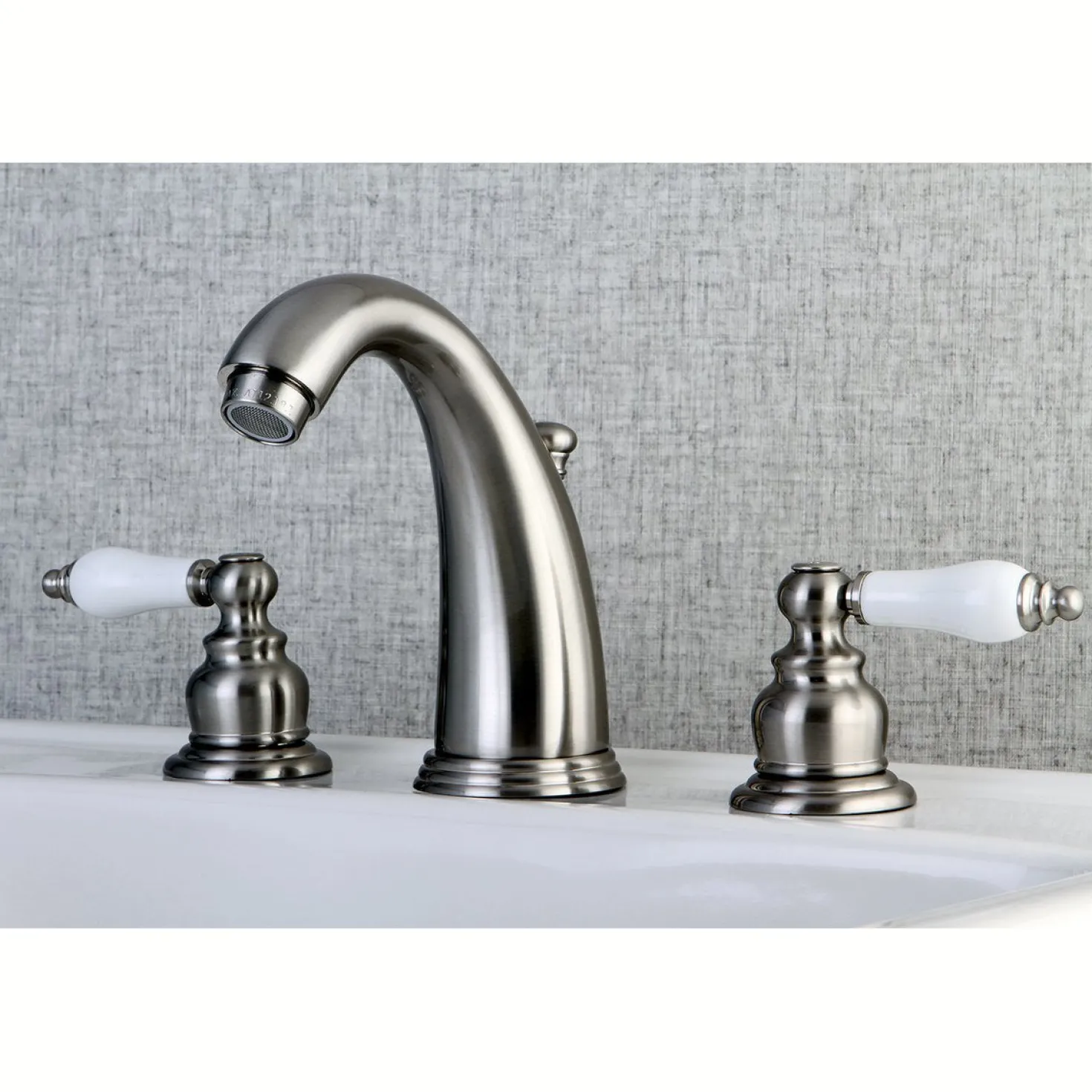 Kingston Brass Victorian Two-Handle 8-Inch Widespread Bathroom Faucet