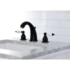 Kingston Brass Victorian Two-Handle 8-Inch Widespread Bathroom Faucet