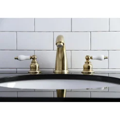 Kingston Brass Victorian Two-Handle 8-Inch Widespread Bathroom Faucet
