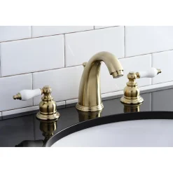 Kingston Brass Victorian Two-Handle 8-Inch Widespread Bathroom Faucet