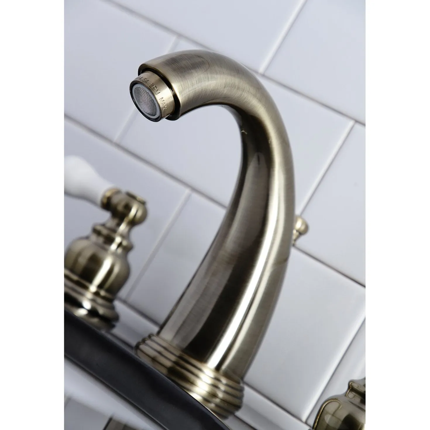 Kingston Brass Victorian Two-Handle 8-Inch Widespread Bathroom Faucet