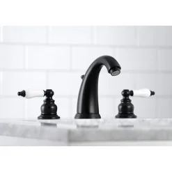 Kingston Brass Victorian Two-Handle 8-Inch Widespread Bathroom Faucet