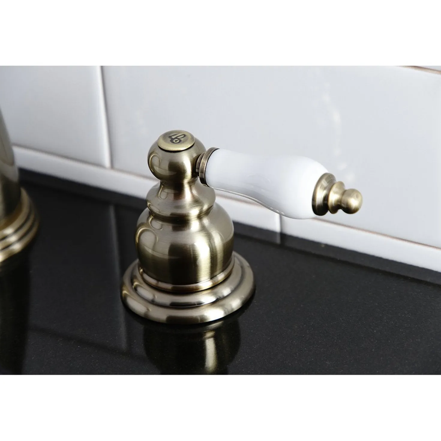 Kingston Brass Victorian Two-Handle 8-Inch Widespread Bathroom Faucet