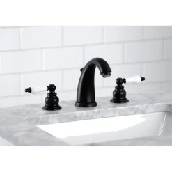Kingston Brass Victorian Two-Handle 8-Inch Widespread Bathroom Faucet