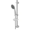 Kingston Brass Vilbosch 5-Setting Hand Shower with Slide Bar Kit and Stainless Steel Hose in Satin Nickel