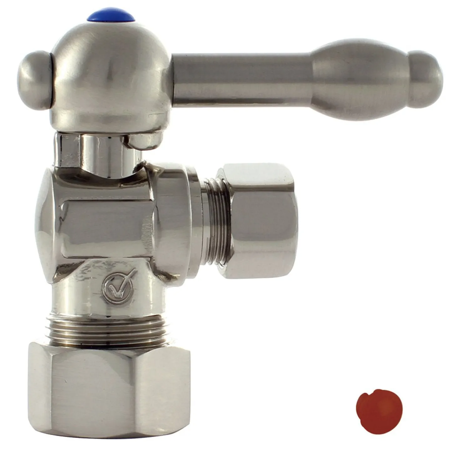 Kingston Brass Vintage Angle Stop with 5/8" OD Compression x 3/8" OD Compression