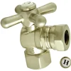 Kingston Brass Vintage Angle Stop with 1/2" IPS x 1/2" or 7/16" Slip Joint