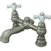Kingston Brass Vintage 7" Brass Deck Mount Clawfoot Tub Filler