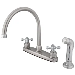 Kingston Brass Vintage Centerset Deck Mount Kitchen Faucet