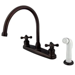 Kingston Brass Vintage Centerset Deck Mount Kitchen Faucet