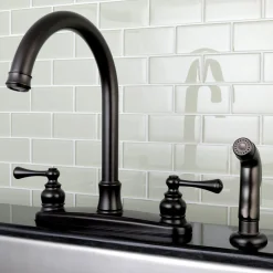 Kingston Brass Vintage Centerset Kitchen Faucet