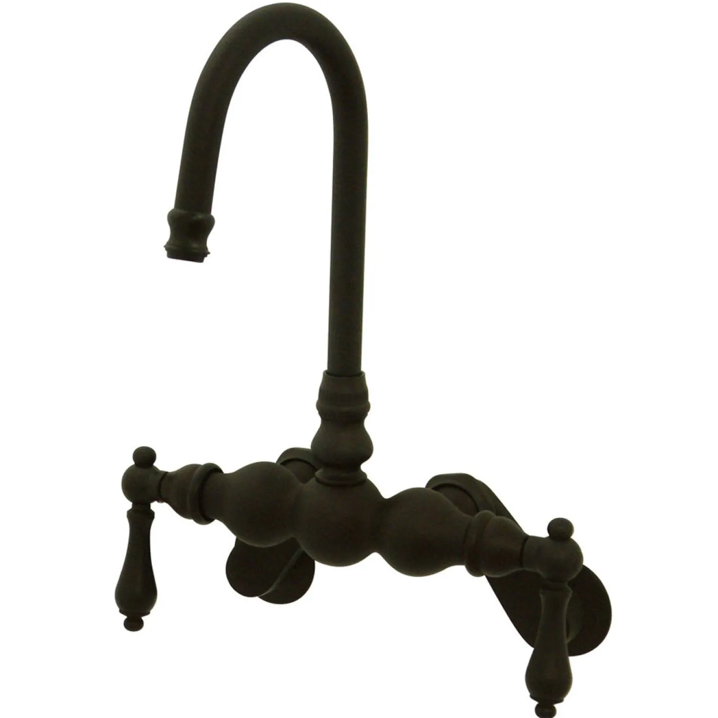 Kingston Brass Vintage Classic Wall Mount Clawfoot Tub Filler Faucet