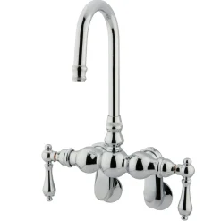 Kingston Brass Vintage Classic Wall Mount Clawfoot Tub Filler Faucet