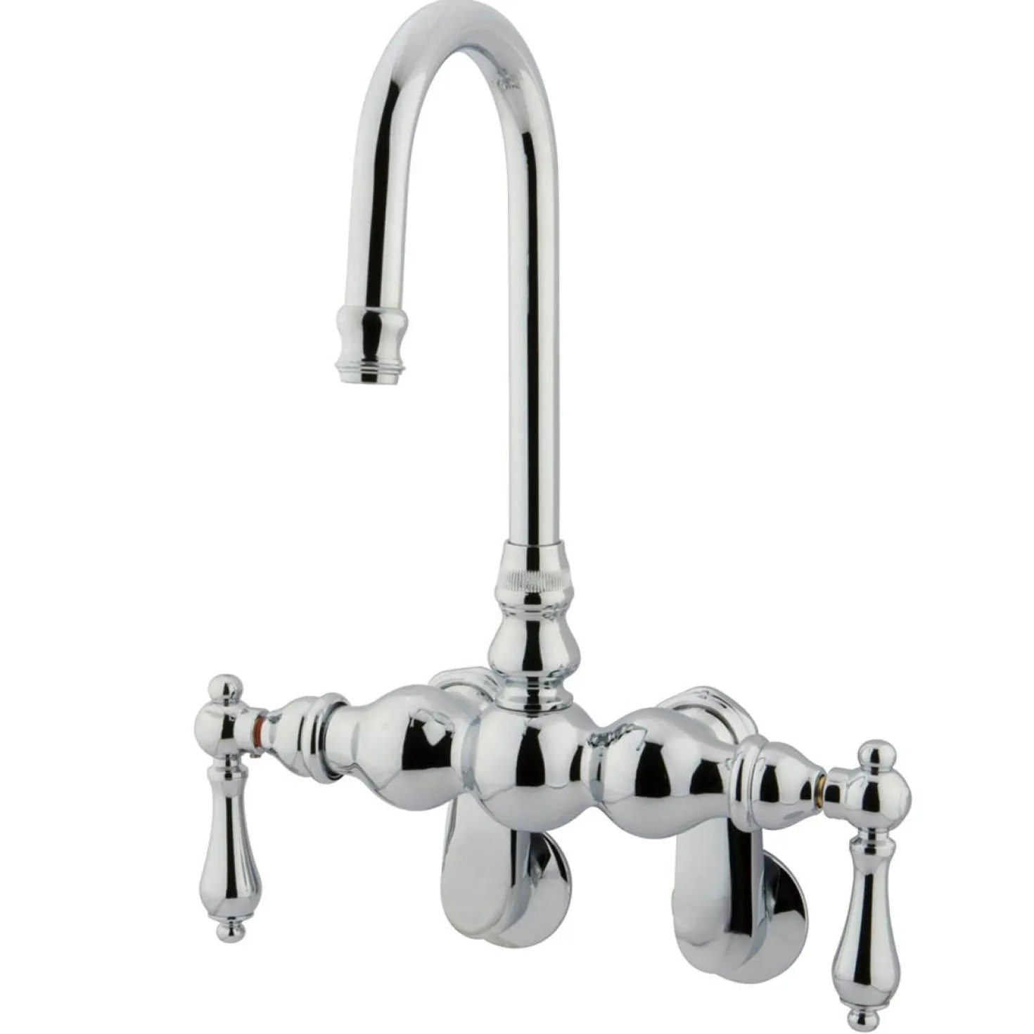 Kingston Brass Vintage Classic Wall Mount Clawfoot Tub Filler Faucet