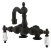 Kingston Brass Vintage 3-3/8" Classic Deck Mount Clawfoot Tub Filler Faucet