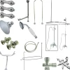 Kingston Brass Vintage Clawfoot Tub Package with 22" Supply Lines in Polished Chrome