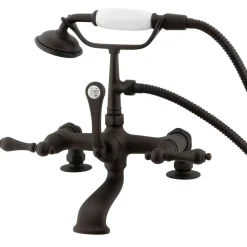 Kingston Brass Vintage 7" Clawfoot Deck Mount Tub Filler